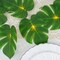 10 ft GREEN LED Artificial Monstera LEAVES Garland String Lights